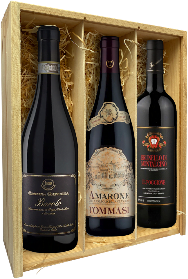 Wijncadeau Amarone Barolo Brunello